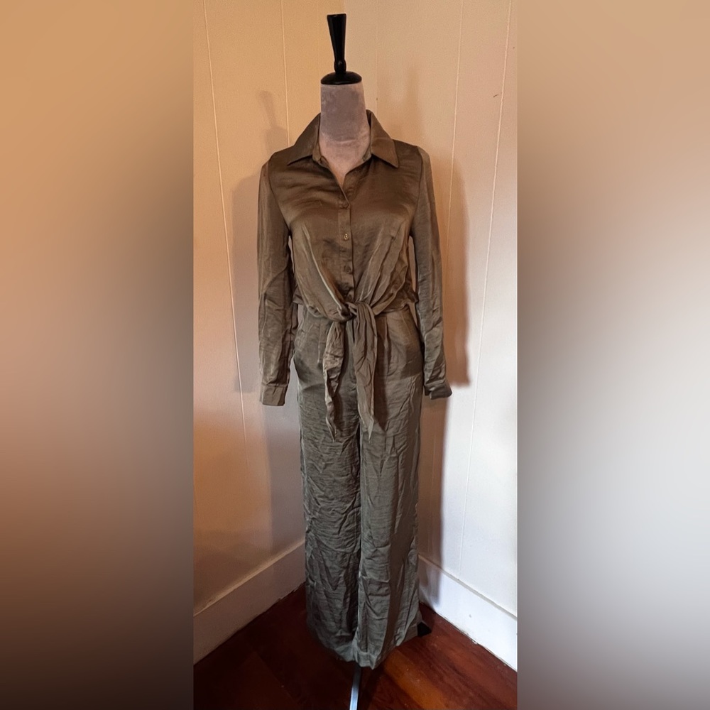 NWT Steve Madden Army Green Jumpsuit, XS